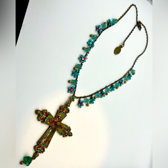 Michal Negrin Jewelry - Michal Negrin Cross Necklace